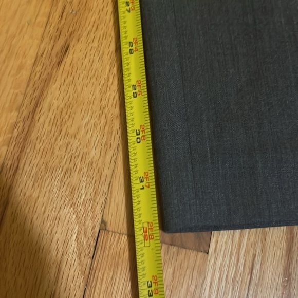 NWT - JB Britches Wool Blend Dress Pants Mens Grey Straight Slacks - Picture 13 of 16